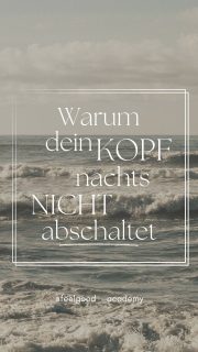 „Wenn dein Kopf nachts nicht abschaltet …“
Perfektionismus hält uns oft länger wach als jeder Espresso. ☕💭  Viele Perfektionisten liegen wach, obwohl sie müde sind.  Warum? Weil das Gehirn weitermacht – kontrolliert, bewertet, zweifelt.  Der Körper will schlafen, aber der Kopf sucht Fehler.  💡 Neuropsychologisch betrachtet:
Perfektionismus aktiviert dein Stresssystem (Cortisol & Sympathikus).
Dadurch bleibt dein Nervensystem im „An“-Modus – selbst im Bett.  🌙 Was hilft:
→ Bewusst abends „unperfekt“ sein.
→ Rituale statt To-do-Listen.
→ Selbstmitgefühl statt Selbstkritik.  Denn: Echter Schlaf kommt, wenn du loslässt – nicht, wenn du perfekt bist. 🌿  ✨ Wenn du dich fragst, was „bewusst unperfekt“ genau bedeutet
und wie du das Schritt für Schritt lernen kannst –
➡️ Lies meinen nächsten Beitrag dazu. 💭  Deine Jacky von der Feelgood Academy  #perfektionismus #grübeln #schlafstörungen #achtsamkeit #selbstmitgefühl #nervensystem #innereruhe #loslassenlernen #mentalhealth #selbstliebe #feelgoodacademy #achtsamleben #coachingfürfrauen