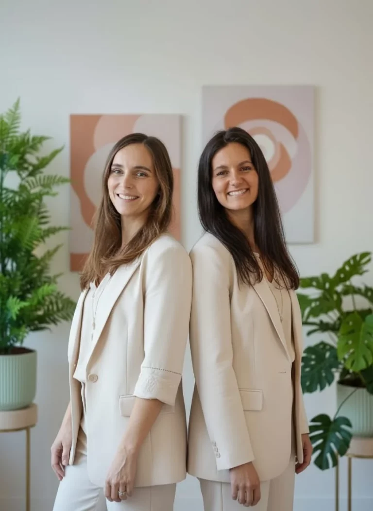 Jacky und Julia, Gründerinnen Feelgood Academy, über uns-Seite