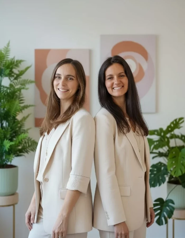 Jacky und Julia, Gründerinnen Feelgood Academy, über uns-Seite